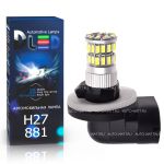 Светодиодная лампа H27 881 – 36 SMD3014 9W
