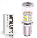 Светодиодная лампа P21W 1156 – 48 SMD3014 9W Красная
