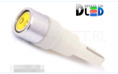 Светодиодная лампа T5 – 1 High-Power 0.5W Белая
