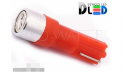 Светодиодная лампа T5 – 1 High-Power 0.5W Красная