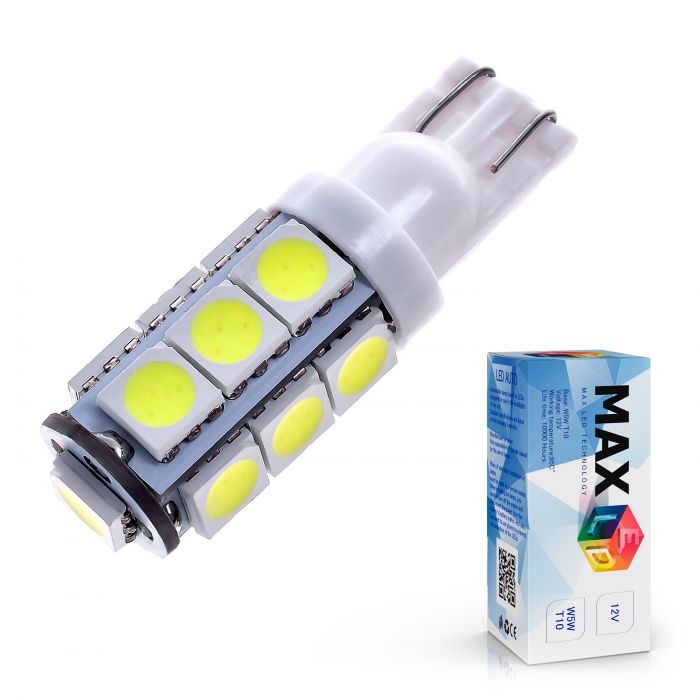 Светодиодная лампа T10 W5W – 13 SMD5050 3.16W Белая