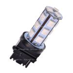 Светодиодная лампа P27W 3156 – 18 SMD5050 4.32W Желтая