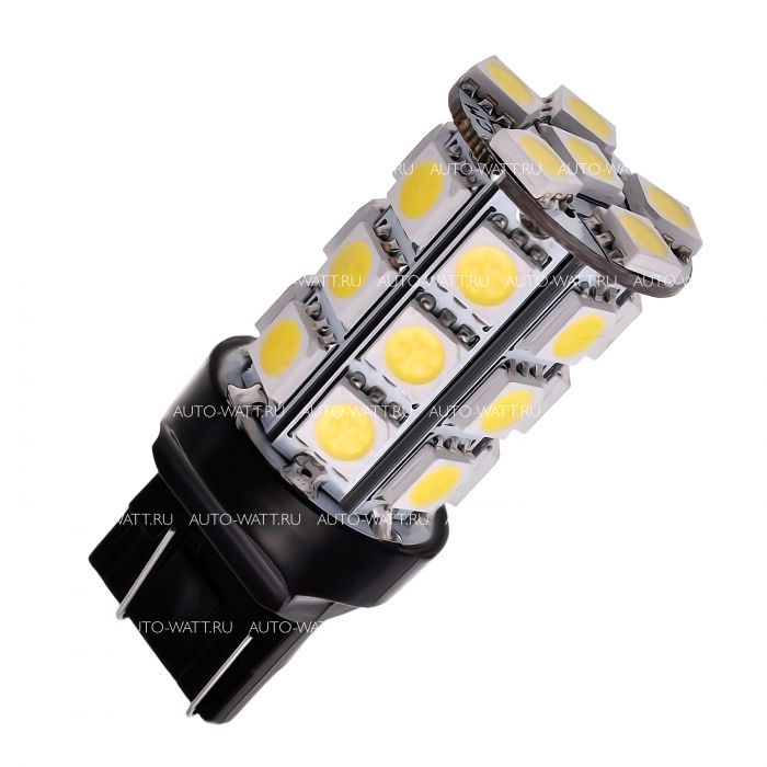 Светодиодная лампа W21W 7440 – 27 SMD5050 6.48W Красная