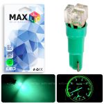 Светодиодная лампа T5 – 3 Dip-Led 0.3W Зеленая