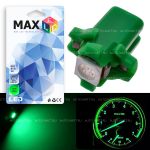 Светодиодная лампа T5 B8.5D – 1 SMD5050 0.24W Зеленая