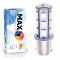 Светодиодная лампа P21W 1156 – 18 SMD5050 4.32W Желтая