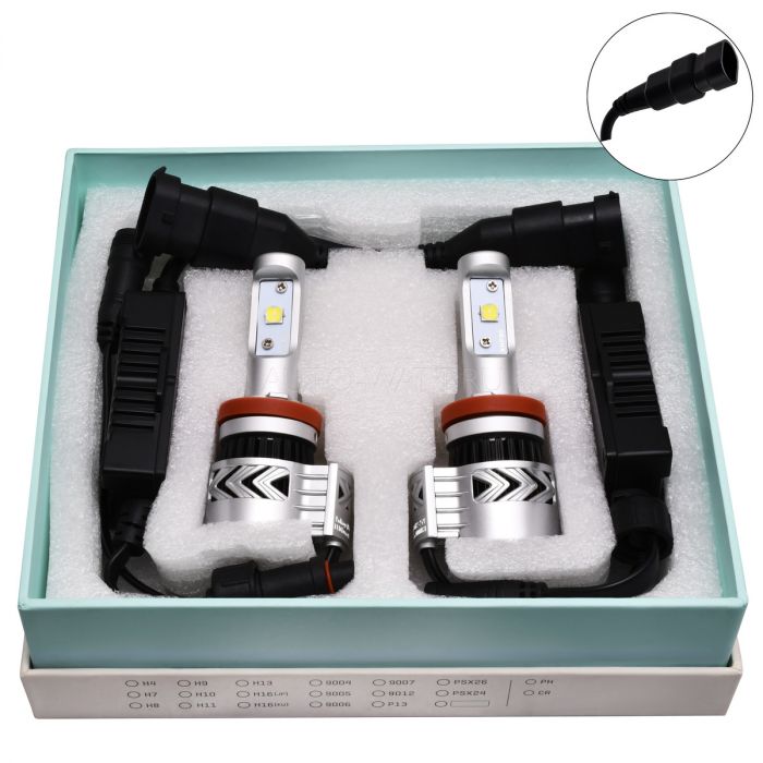 Светодиодные автолампы H9 - Spectrum 2 CREE 65Вт (2шт)