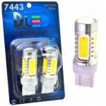 Светодиодная лампа P27/7W 3157 – 5 High-Power 7.5W Белая Линза